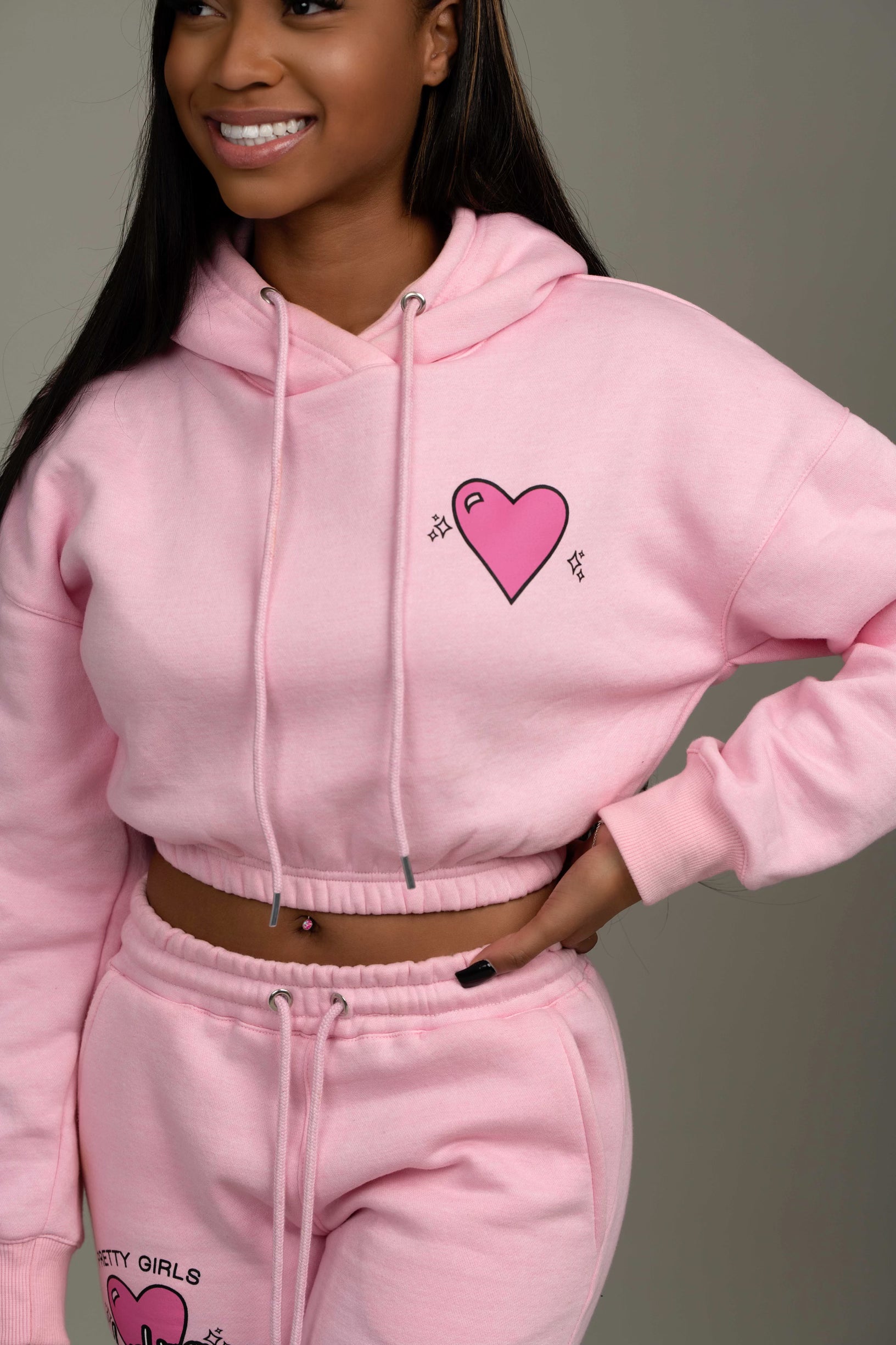 Pretty Girl Sweat Suit – InfinityLashes