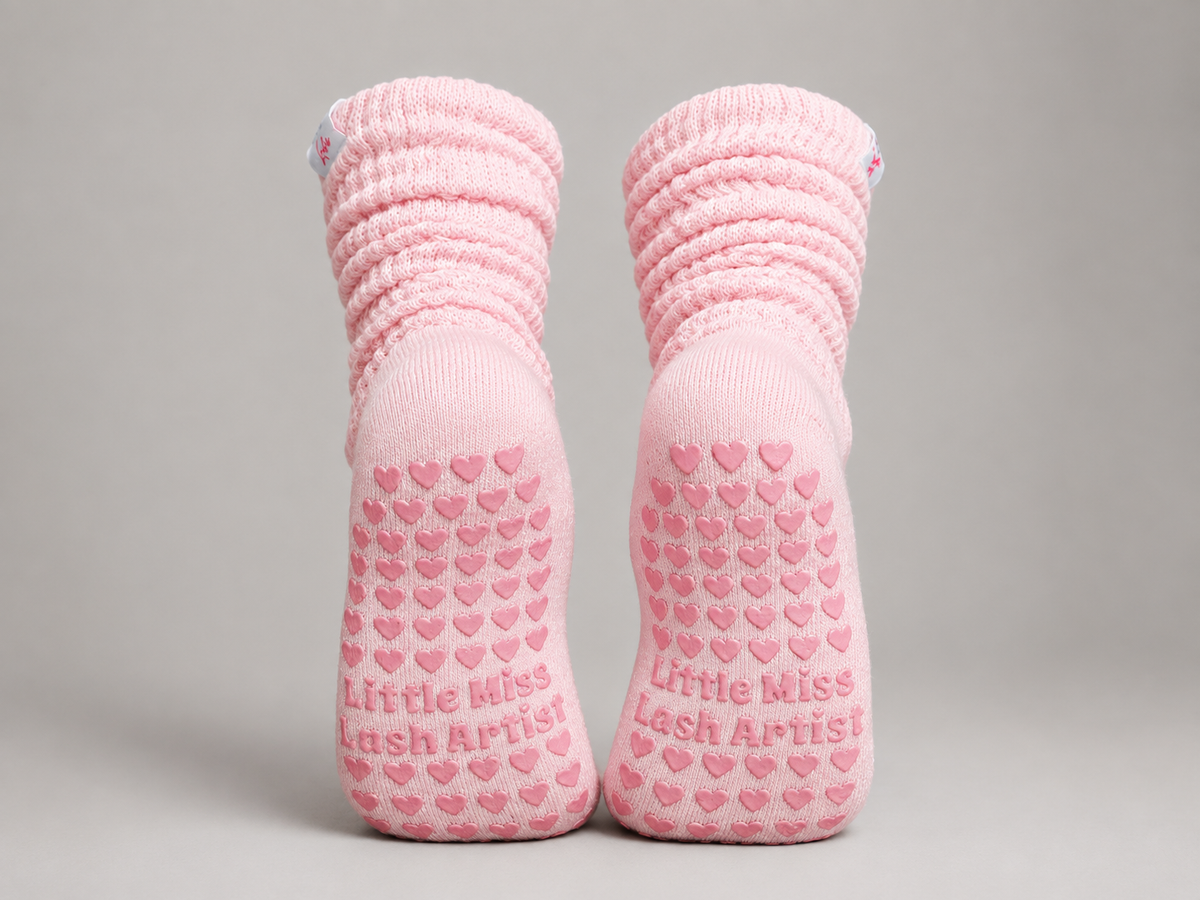 Little Miss Lash Artist Grippy Socks