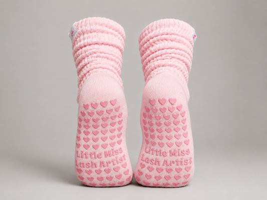 Little Miss Lash Artist Grippy Socks